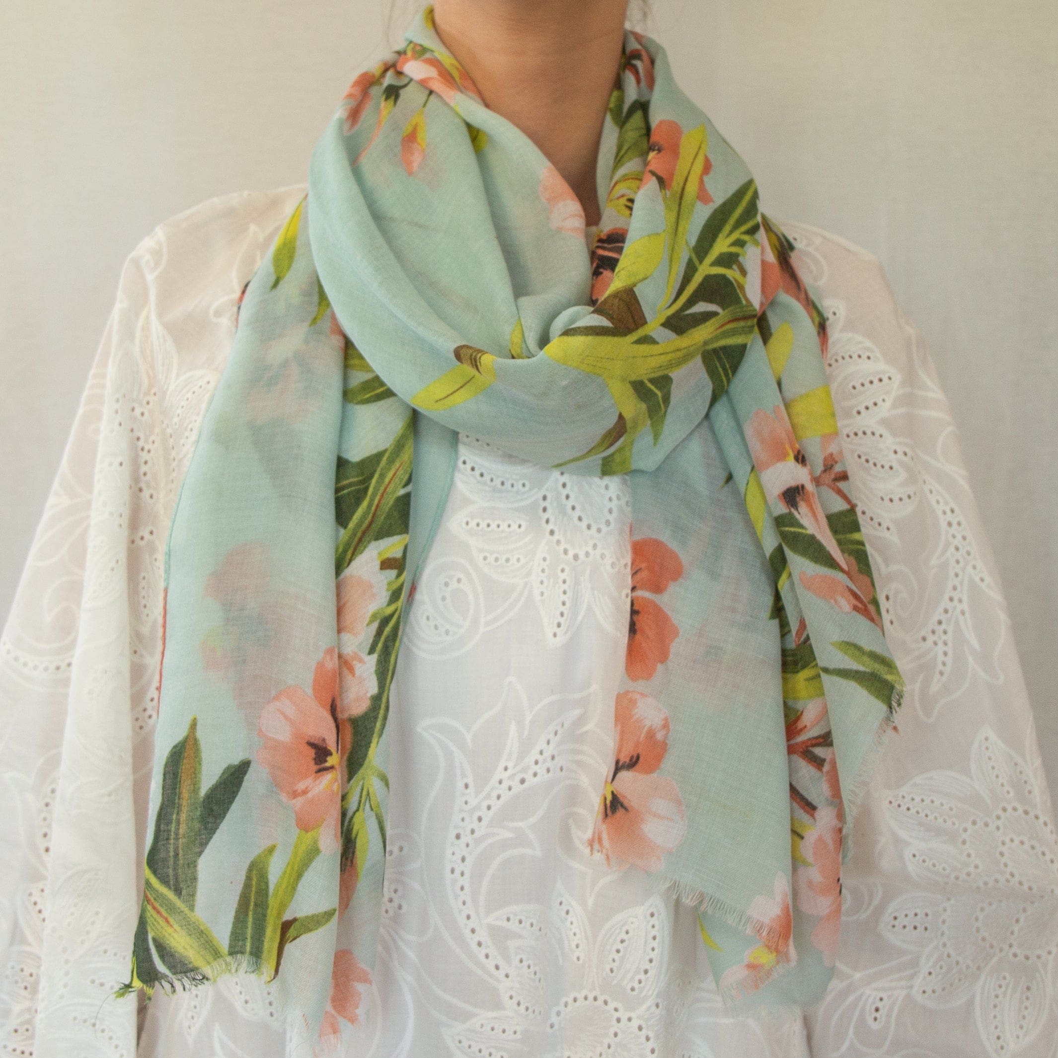 shawl Rejane - Green - shawl