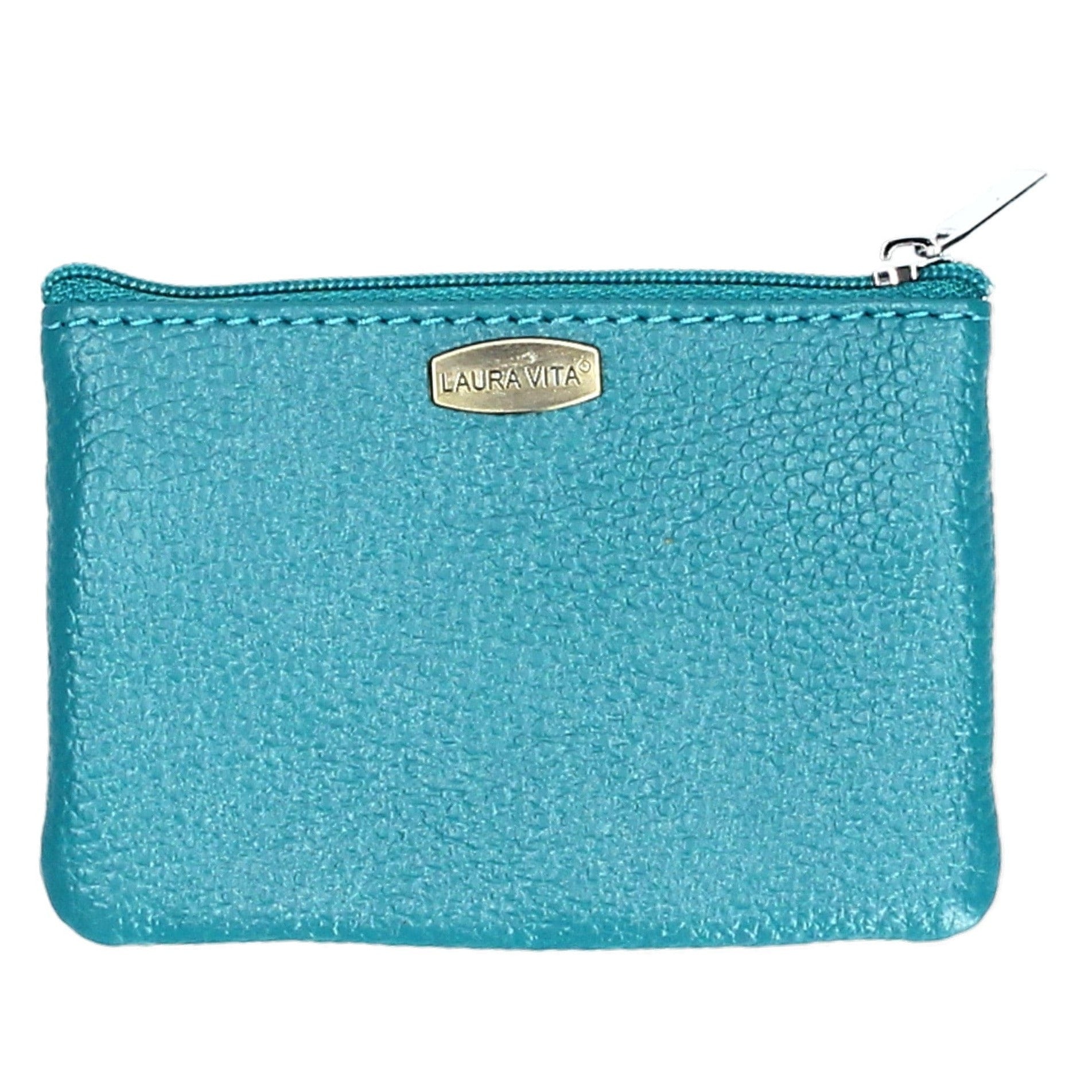 Miro plånbok - Blå - Små lädervaror