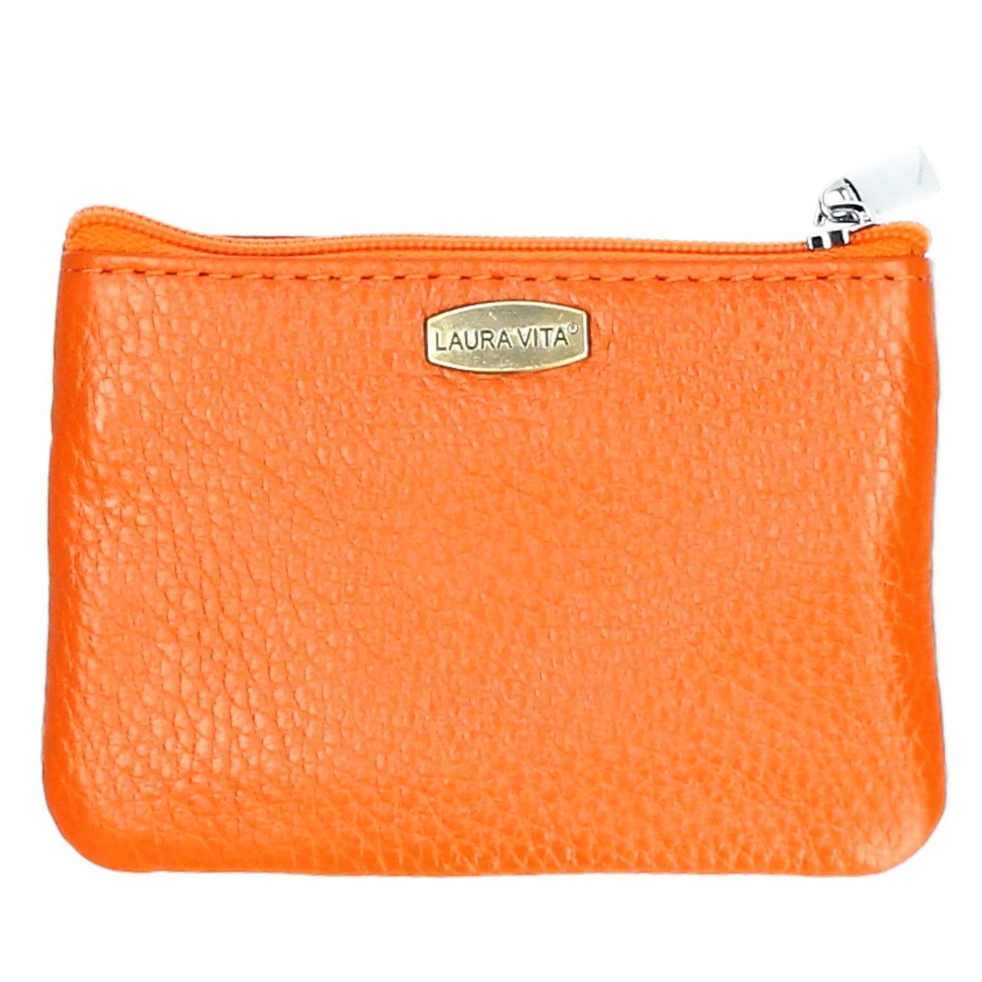 Miro plånbok - Orange - Små lädervaror
