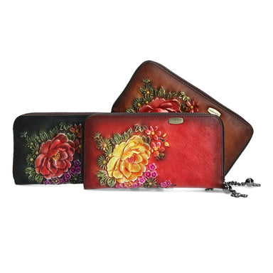 Leather Market wallet - Small leather goods