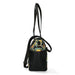 Taschen Handtasche Leder 4739B - Schwarz - - Taschen