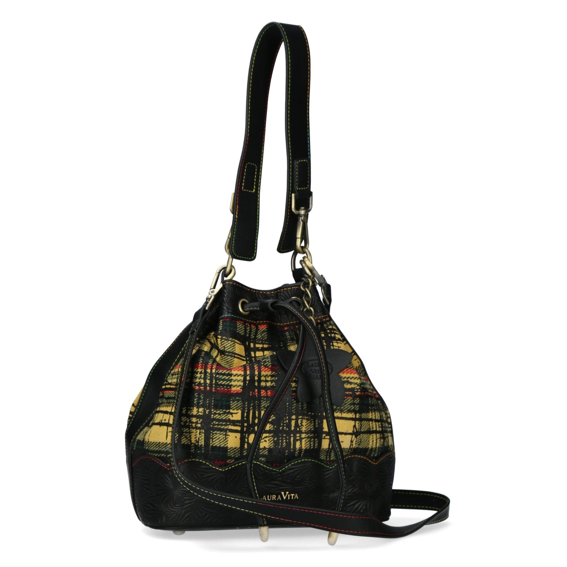 Leather Handbag 4811A - Lemon - Bag
