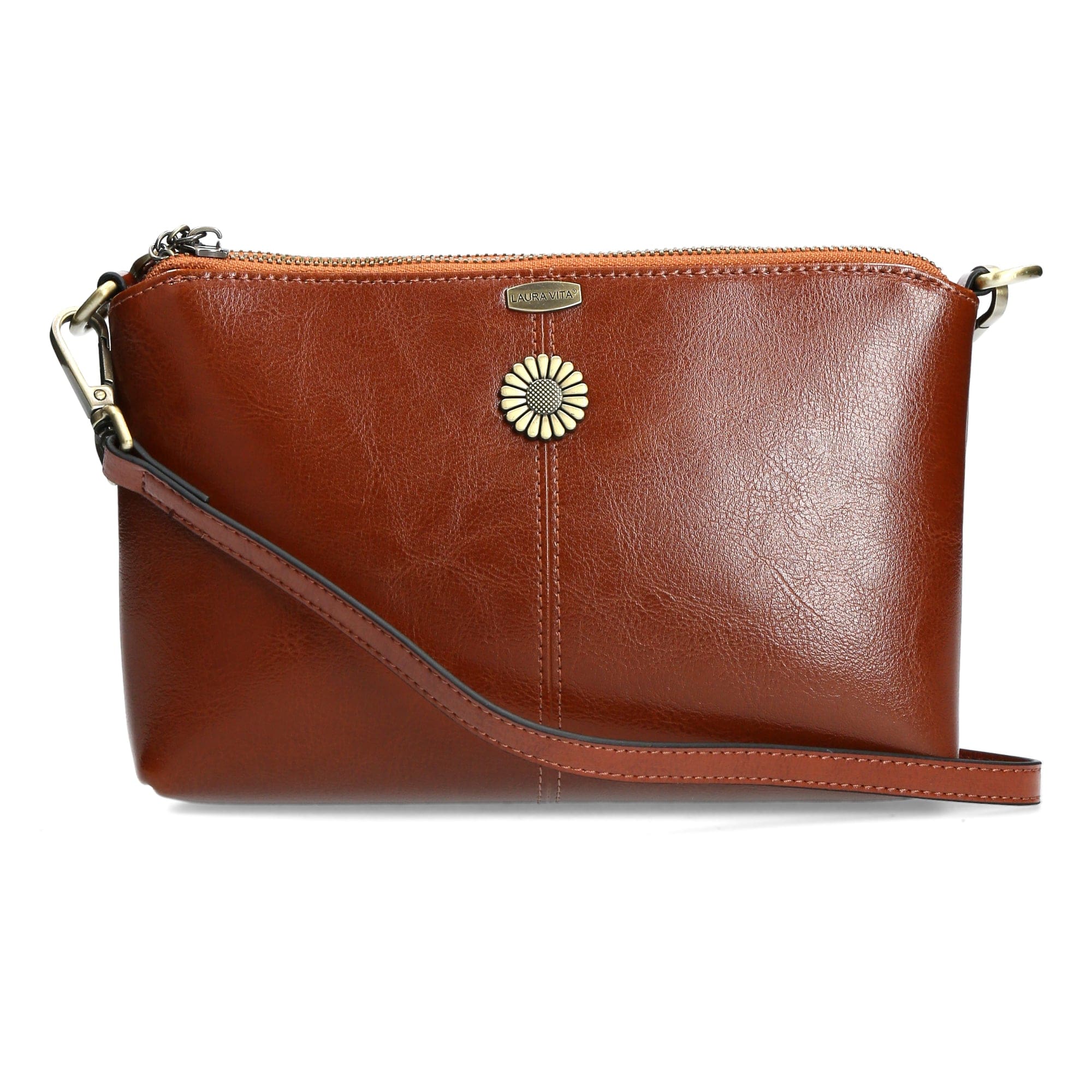Poplar leather bag - Camel - Bag
