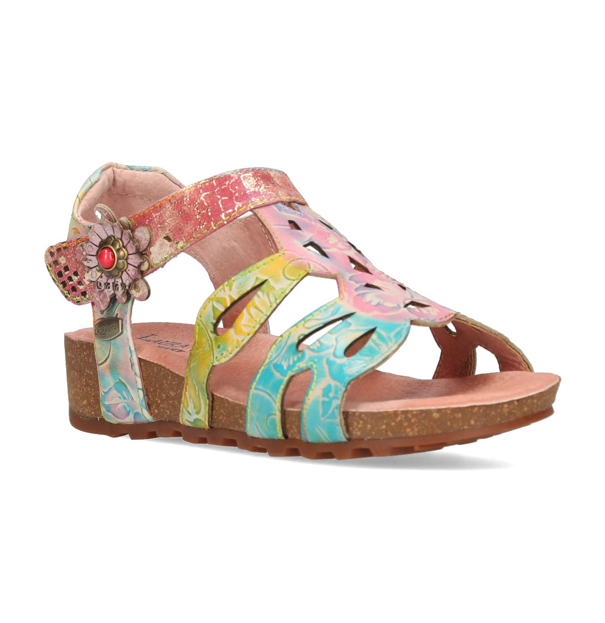 Sandalias Laura Vita Brcyano 65 Beis