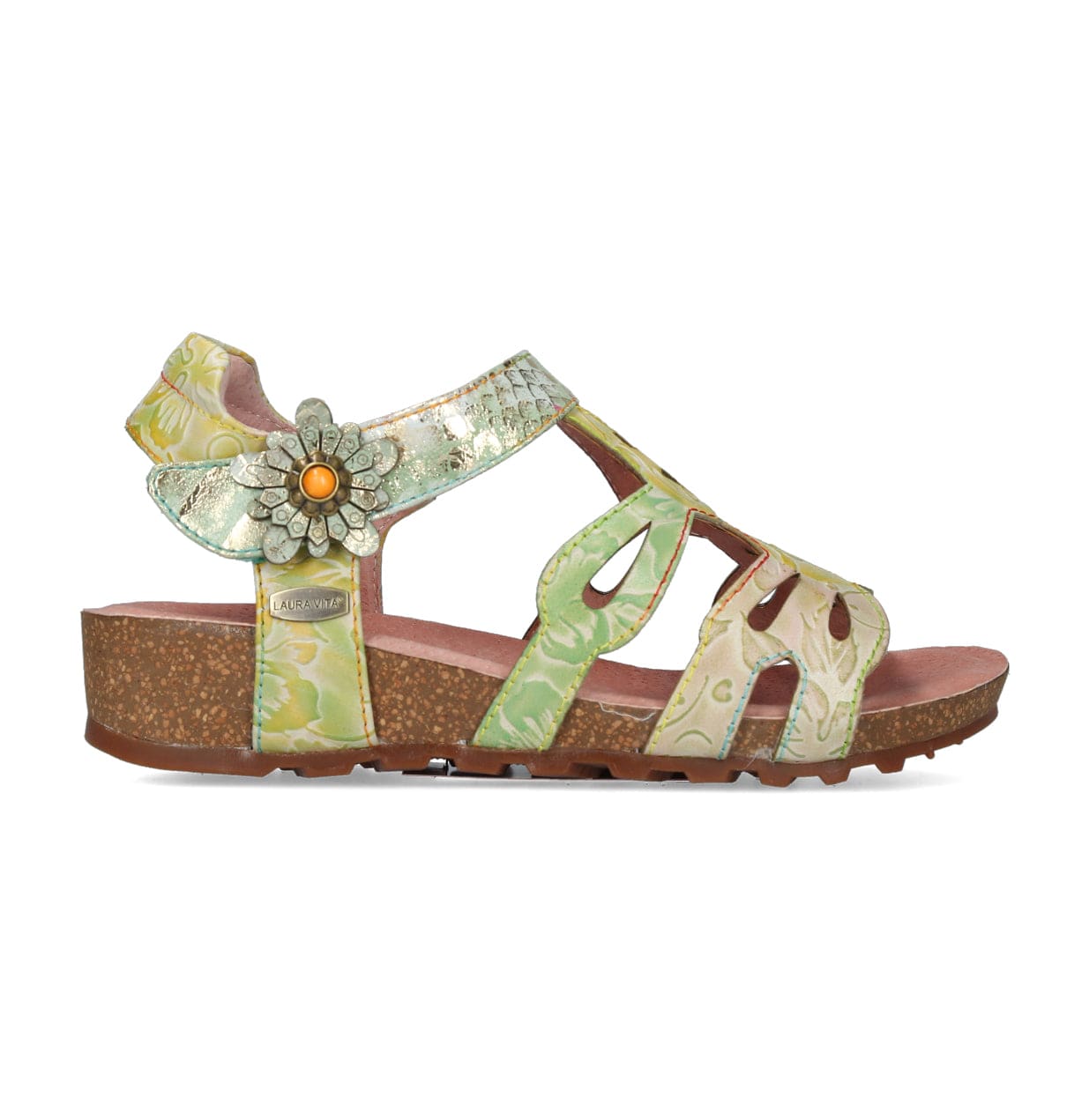 Sandalias Laura Vita Brcyano 65 Beis